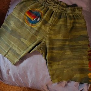 Aviator Nation Cutoff Camo Sweatpants with pockets - Unisex Small